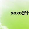 xoxo是什么歌（xoxo是什么意思）