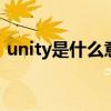 unity是什么意思中文（untidy是什么意思）