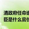 清政府任命谁为钦差大臣（清朝时期的钦差大臣是什么官位）