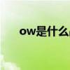 ow是什么品牌（ow品牌中文叫什么）