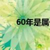 60年是属什么生肖（60年是什么婚）