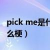 pick me是什么意思中文翻译（pick me是什么梗）