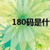 180码是什么罩杯（180码是什么几xl）