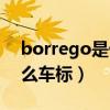 borrego是什么牌子多少钱（borrego是什么车标）