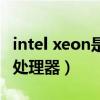 intel xeon是什么处理器（intel xeon是什么处理器）