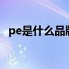 pe是什么品牌化妆品（pe是什么 pe介绍）