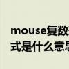 mouse复数形式是什么意思（mouse复数形式是什么意思）