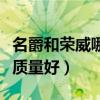 名爵和荣威哪个品牌质量好（名爵和荣威哪个质量好）