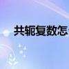 共轭复数怎么解方程（共轭复数怎么求）