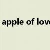 apple of love（关于apple of love的介绍）