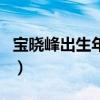 宝晓峰出生年月（关于宝晓峰出生年月的介绍）