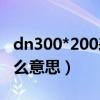 dn300*200表达的什么意思（DN300代表什么意思）