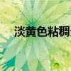 淡黄色粘稠分泌物是怎么回事（淡黄色）