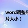 word调整所有图片尺寸（word调整所有图片大小）