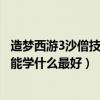 造梦西游3沙僧技能学什么最好学什么最（造梦西游3沙僧技能学什么最好）