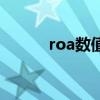 roa数值（roa指标是什么意思）