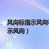 风向标指示风向和风向袋指示风向一样吗?（风向标如何指示风向）