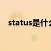 status是什么意思c（status是什么意思）