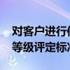 对客户进行信用分级有哪些好处?（客户信用等级评定标准）