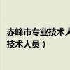 赤峰市专业技术人员继续教育网登录入口2023（赤峰市专业技术人员）