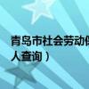 青岛市社会劳动保障局个人查询（青岛劳动和社会保障网个人查询）