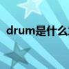 drum是什么意思翻译（drum是什么意思）