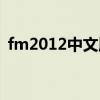 fm2012中文版下载（fm2012中文版下载）