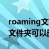 roaming文件夹怎么清理（appdata是什么文件夹可以删除）