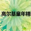 高尔基童年精彩片段（童年精彩片段及赏析）