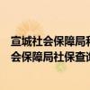 宣城社会保障局和人力资源查询系统（宣城市人力资源和社会保障局社保查询）