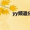 yy频道分类（yy频道分组可复制）