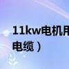 11kw电机用多大电缆线（11kw电机用多大电缆）