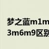 梦之蓝m1m3m6m9区别图片（梦之蓝m1m3m6m9区别）