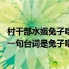 村干部水娥兔子喂了吗（村妇水娥偷情是什么电视剧 里面有一句台词是兔子喂了吗）