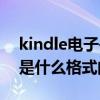 kindle电子书格式什么最好（kindle电子书是什么格式的）