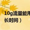 10g流量能用多长时间网课（10G流量能用多长时间）