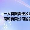 一人有限责任公司好还是有限责任公司好（一人有限责任公司和有限公司的区别）