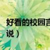 好看的校园言情小说校霸（好看的校园言情小说）