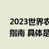 2023世界农业科技创新大会WAFI边会申请指南 具体是什么情况?