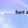 font size怎么读（font size）