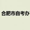 合肥市自考办官网入口（合肥市自考办官网）