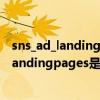 sns_ad_landingpages是什么文件夹可以删除吗（sns ad landingpages是什么文件夹）