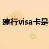 建行visa卡是什么意思（visa卡是什么意思）