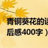 青铜葵花的读后感500字作文（青铜葵花的读后感400字）