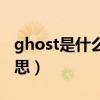 ghost是什么意思中文翻译（ghost是什么意思）