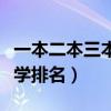 一本二本三本大学排名对比（一本二本三本大学排名）