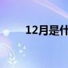 12月是什么星座（3月是什么星座）