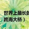 世界上最长的跨海大桥是哪座（世界上最长的跨海大桥）