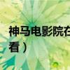 神马电影院在线观看电视剧（神马电影院在线看）