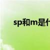 sp和m是什么意思（spm是什么意思）